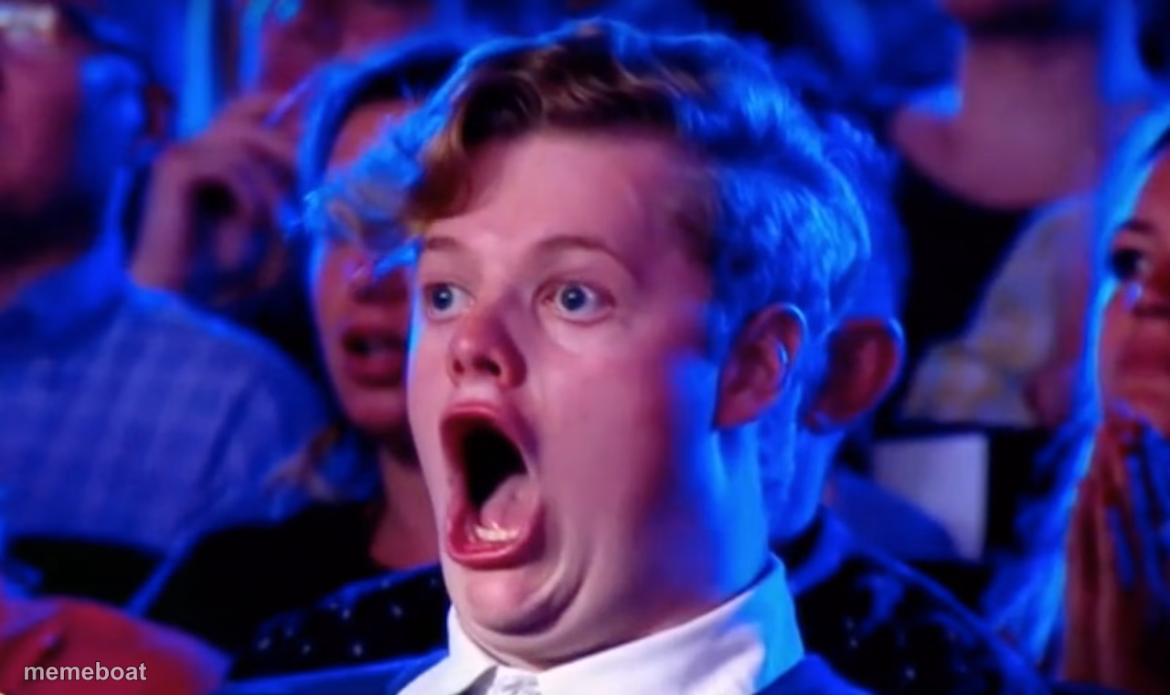 Surprised Open Mouth - meme generator image preview