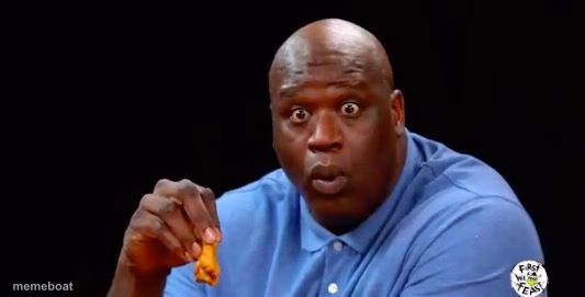 surprised shaq - meme generator image preview