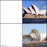 Sydney Opera House vs Dishes