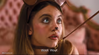 Sydney Sweeney "Woof. Woof."