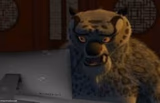 Tai Lung at the computer