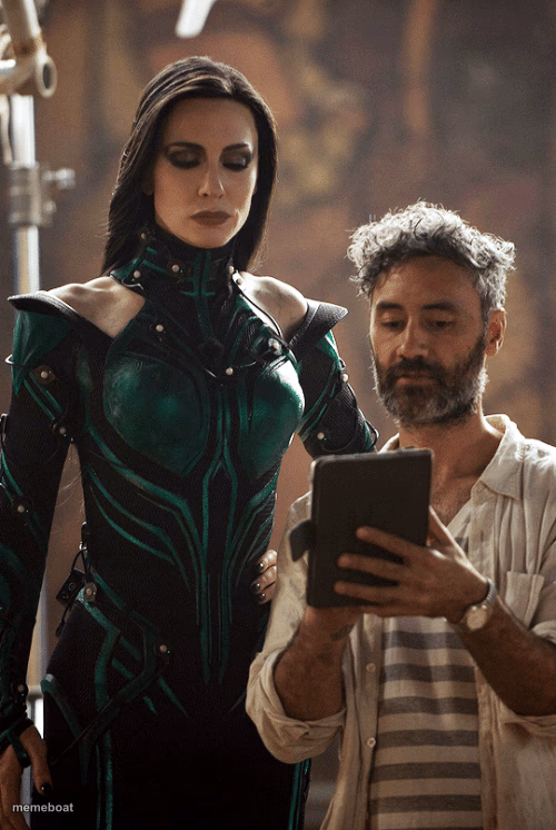 Taika Waititi Cate Blanchett - meme generator image preview