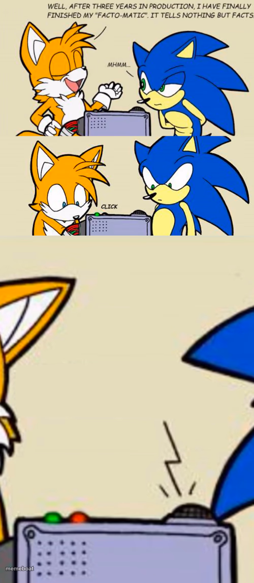 Tails' facto-matic - meme generator image preview