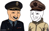 Taiwanese-American Generals Chatting