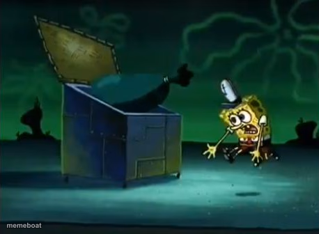 Taking out the trash - meme generator image preview