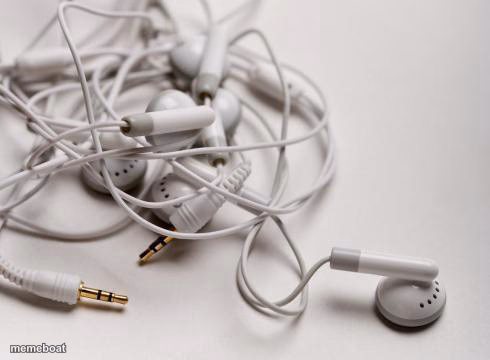 tangled headphones - meme generator image preview