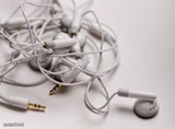 tangled headphones