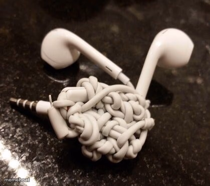 Tangled up wires - meme generator image preview
