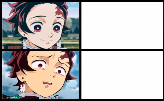 Tanjiro approval - meme generator image preview