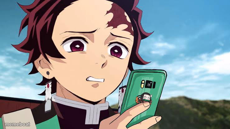 Tanjiro Disgust - meme generator image preview