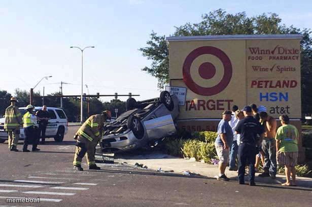 Target car crash - meme generator image preview