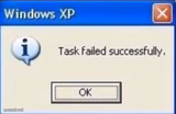 Task failed successfully