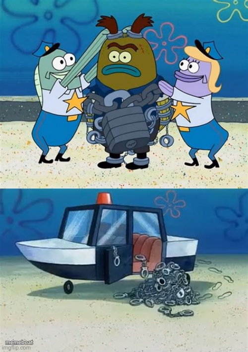 Tattletale Strangler arrested and got away - meme generator image preview