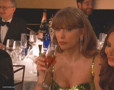 Taylor Swift Golden Globe - meme generator image preview