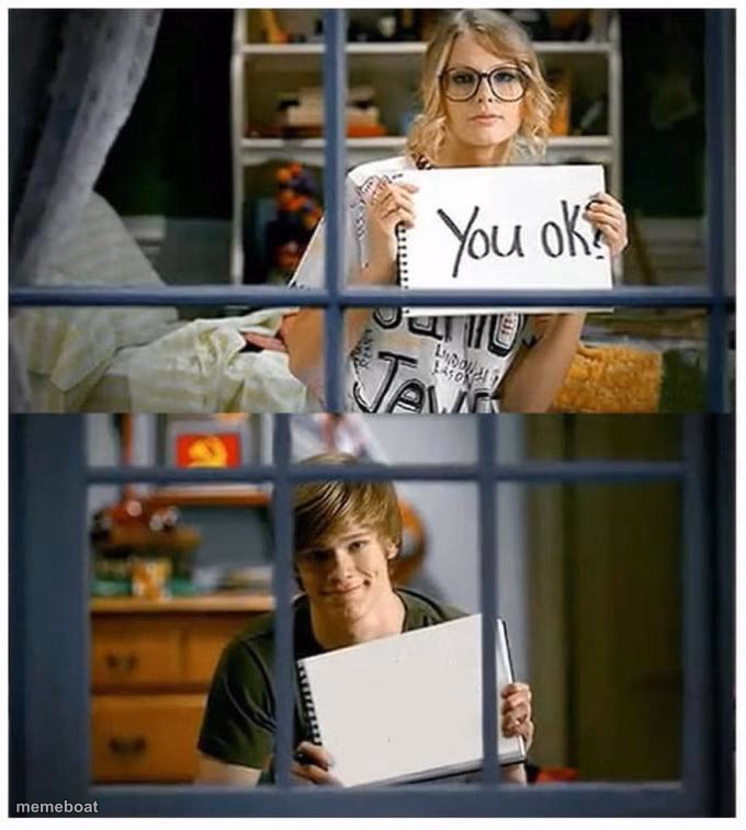 Taylor Swift You Ok - meme generator image preview