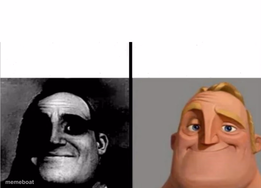 Teacher’s copy mirrored - meme generator image preview