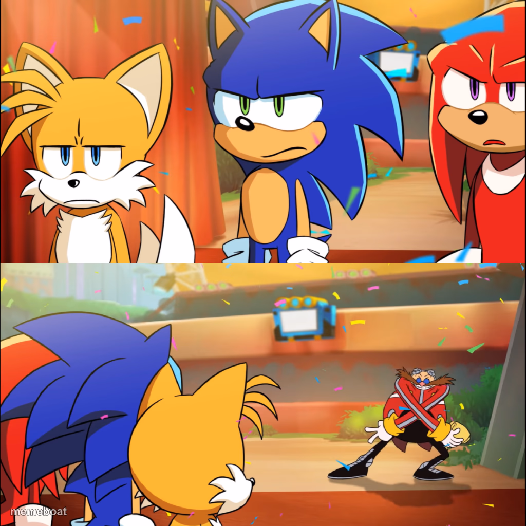 Team Sonic Eggman dance - meme generator image preview