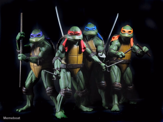 Teenage Mutant Ninja Turtles - meme generator image preview
