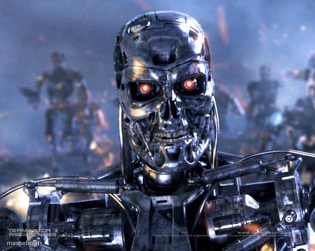 Terminator Robot T-800 - meme generator image preview