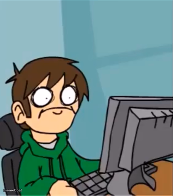 Terrified Edd - meme generator image preview