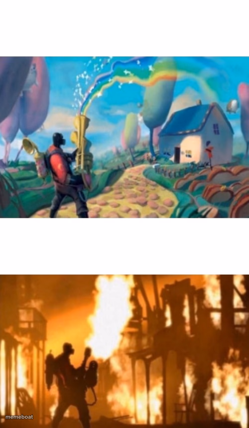 Tf2 Meet the Pyro - meme generator image preview