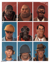 TF2 mercs not laughing