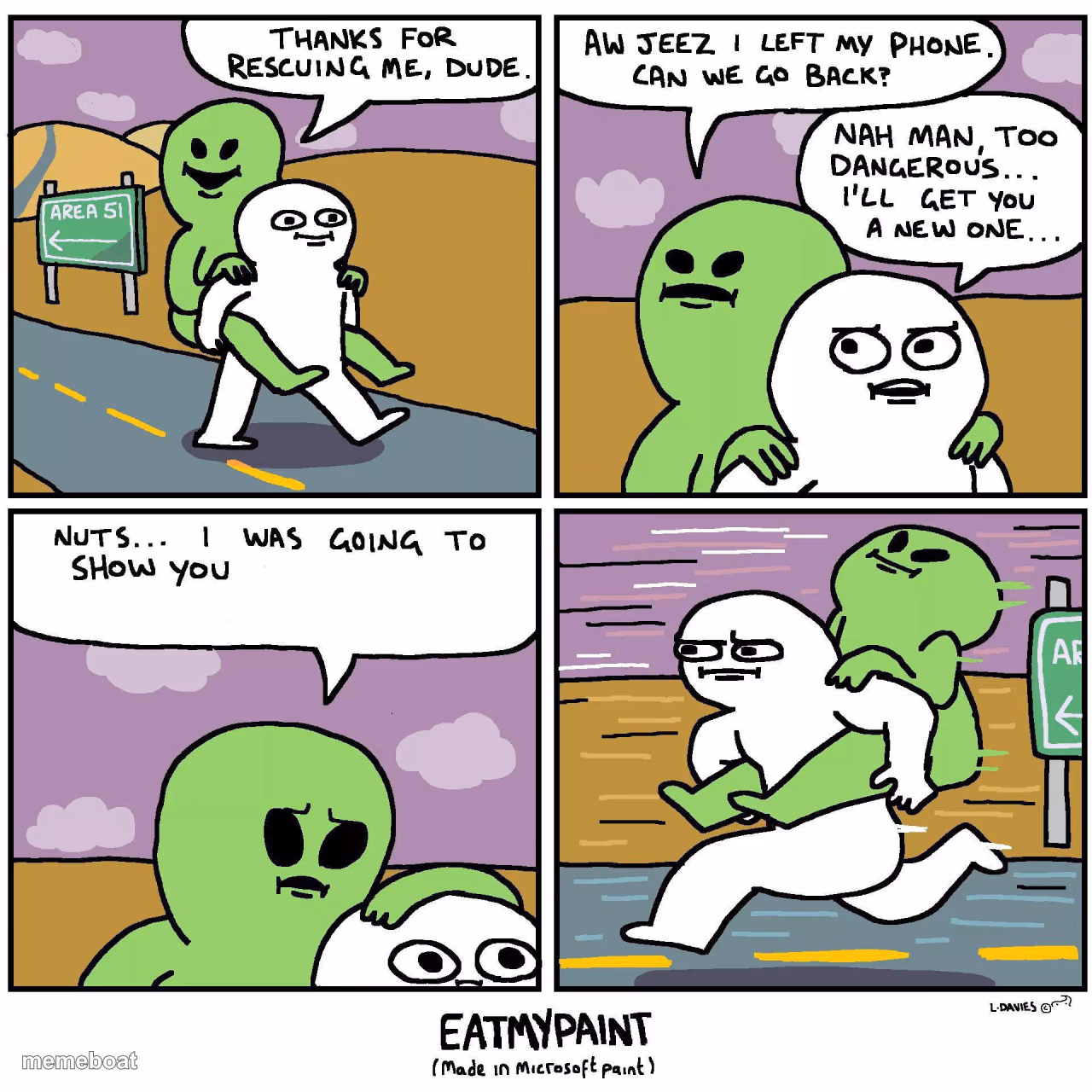 Thank for rescuing me - meme generator image preview