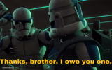 Thanks, brother