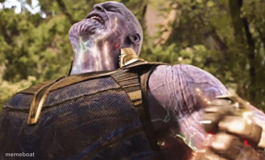 Thanos power - meme generator image preview