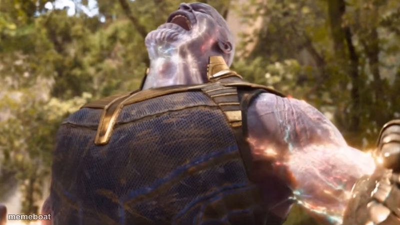 Thanos Power Up - meme generator image preview