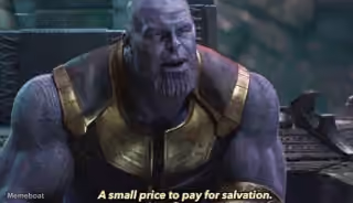 Thanos small fee