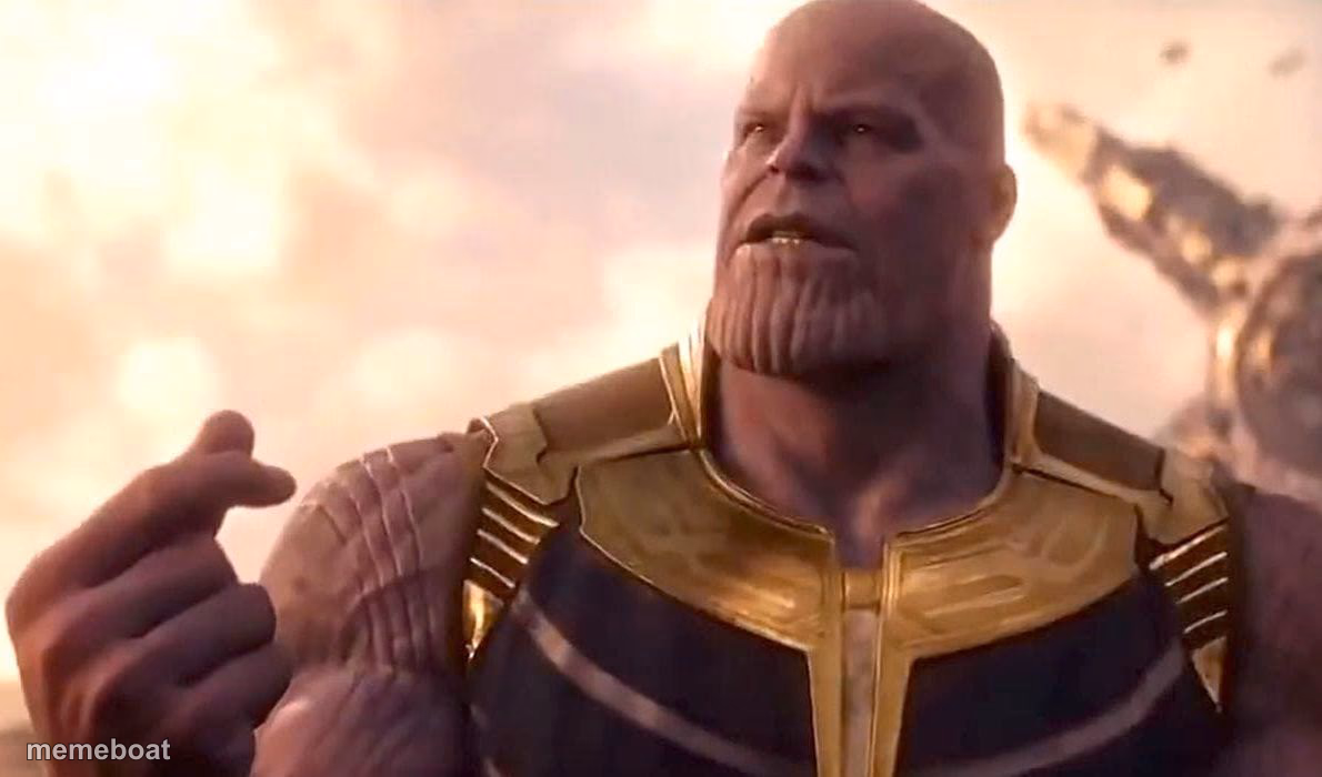 thanos snap - meme generator image preview