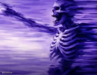 Thanos Snap Skeleton