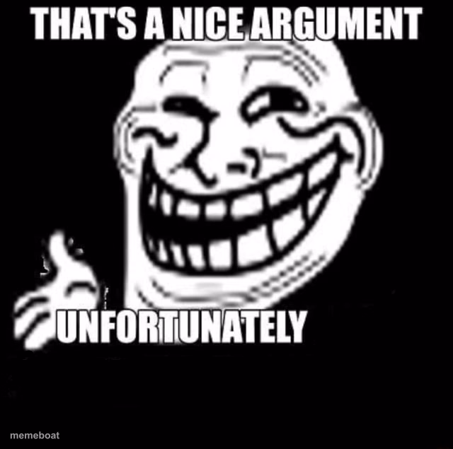 That's a Nice Argument - meme generator image preview