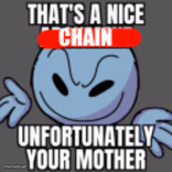 That’s a nice chain, unfortunately