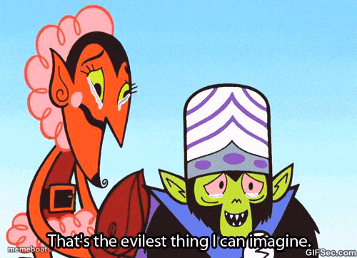 That's the evilest thing I can imagine - meme generator image preview