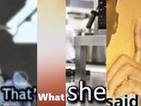 That's what she said crossover