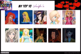 the 10 waifus