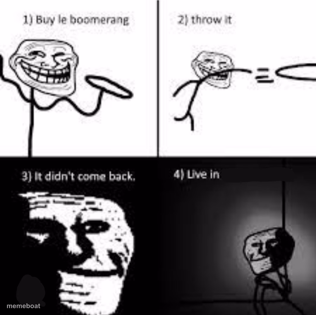 The boomerang incident - meme generator image preview
