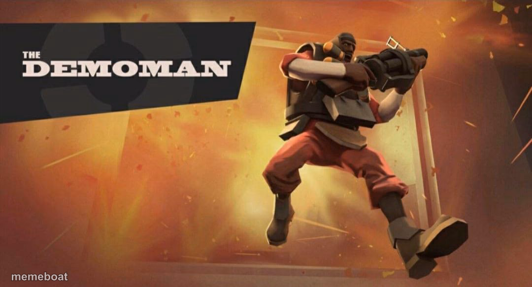 The Demoman - meme generator image preview