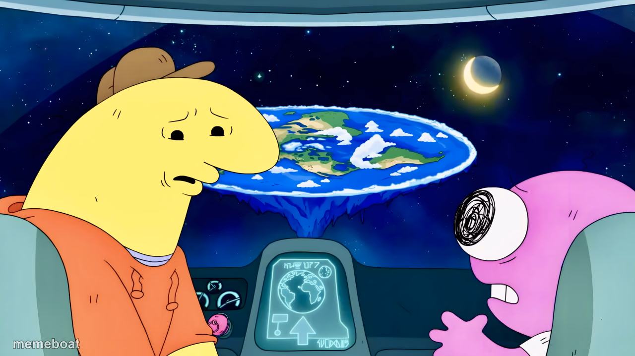 The Earth is Flat - meme generator image preview
