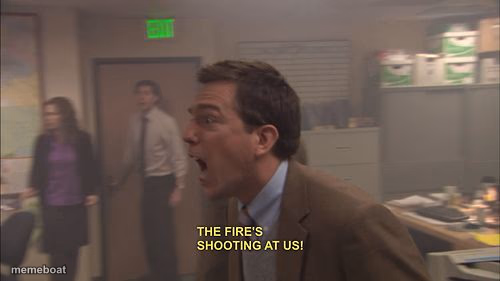 The Fires Shooting At Us - meme generator image preview