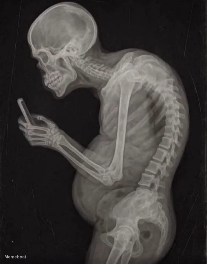 The Hunch Back Skeleton - meme generator image preview
