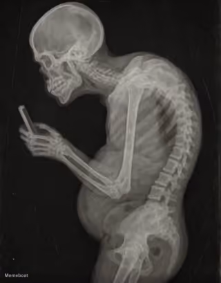 The Hunch Back Skeleton