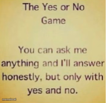 The memeboat Yes or No game! - meme generator image preview