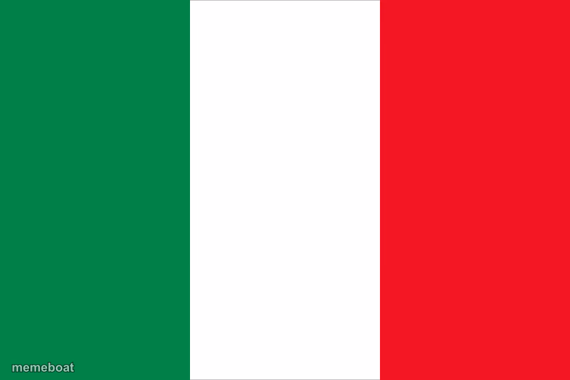 the Italian flag - meme generator image preview