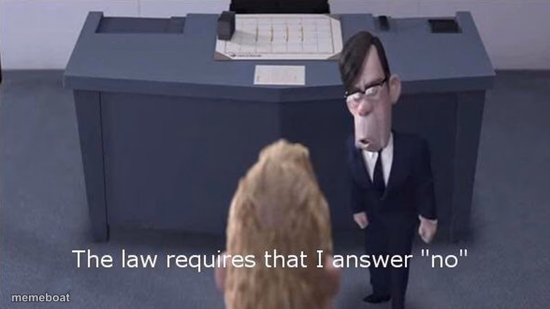 The Law Requires - meme generator image preview