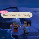 The ocean is thirsty