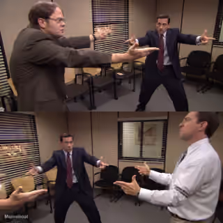 The Office Mexican Standoff