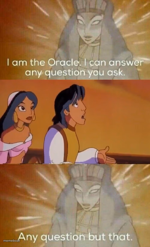 The Oracle - meme generator image preview